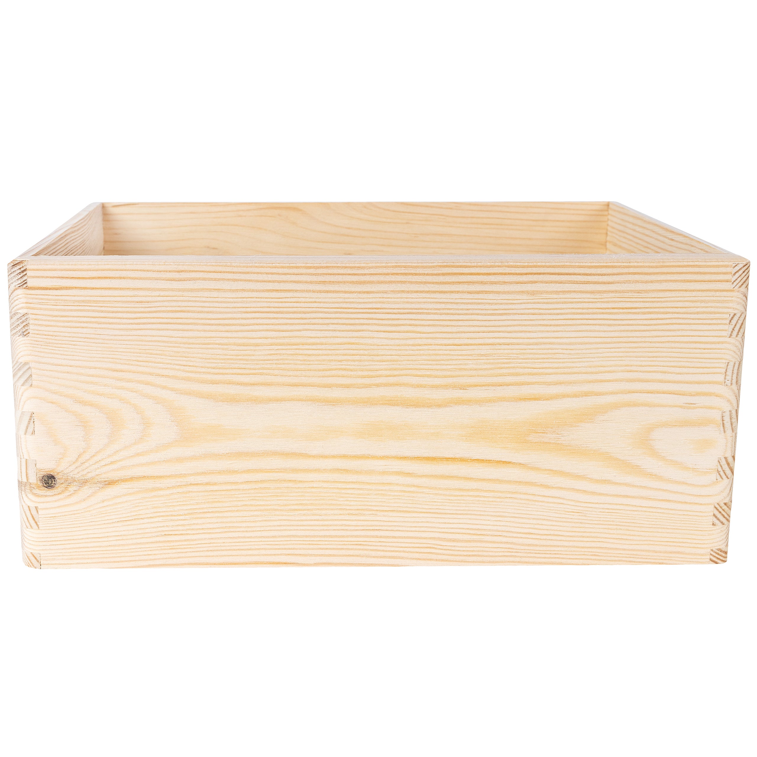 Creative Deco Caisse Bois Rangement 30 x 20 x 14 cm (+/- 1 cm) | Boîte de Rangement Bois | Boite Rangement Cuisine | Caisse de Rangement Bureau - 4
