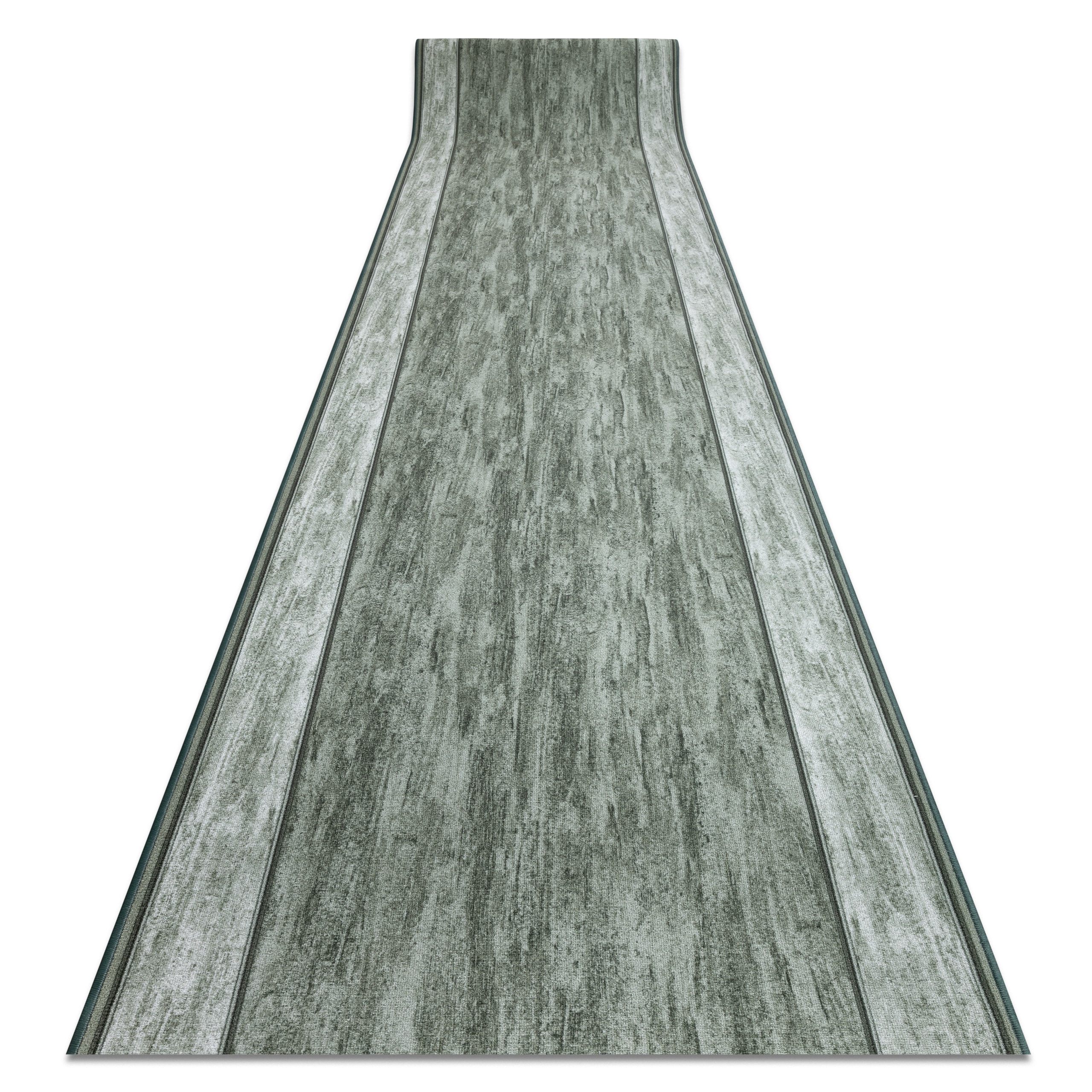 Alfombra de pasillo con refuerzo de goma rama verde 80cm 80x200 cm