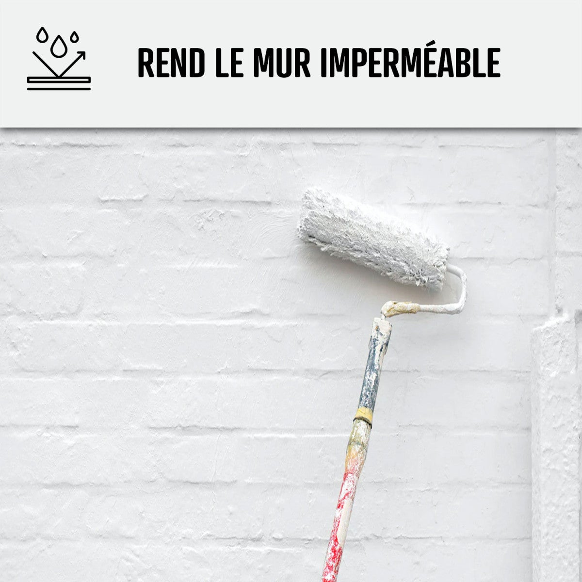 Peinture anti humidité mur humide salle de bain - ARCASCREEN - 0.75 L (jusqu'à 3 m²) - ARCANE INDUSTRIES - 5