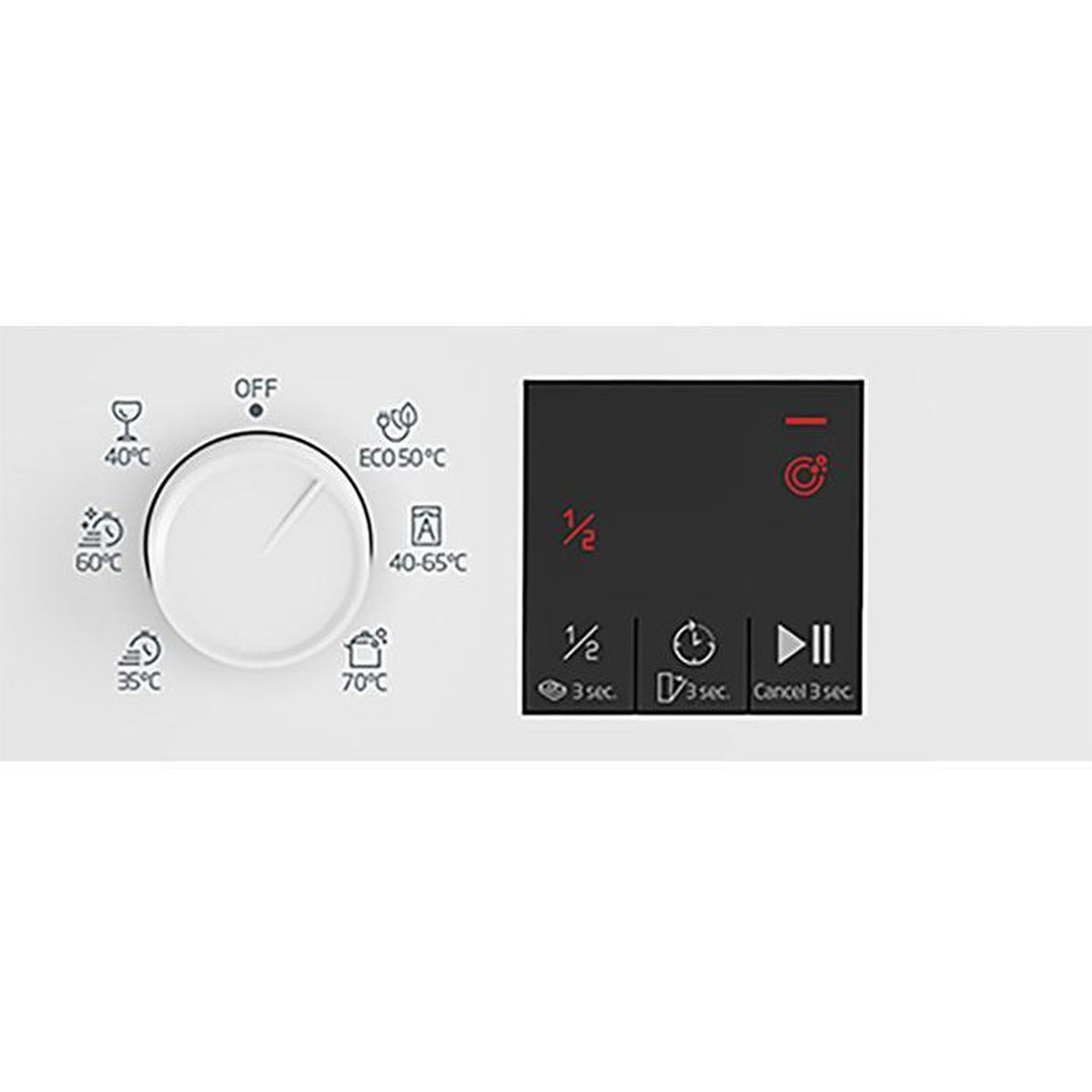 Lave vaisselle pose libre BEKO DVN06430W 60 cm 14 couverts SelfDry 47 dB - 3