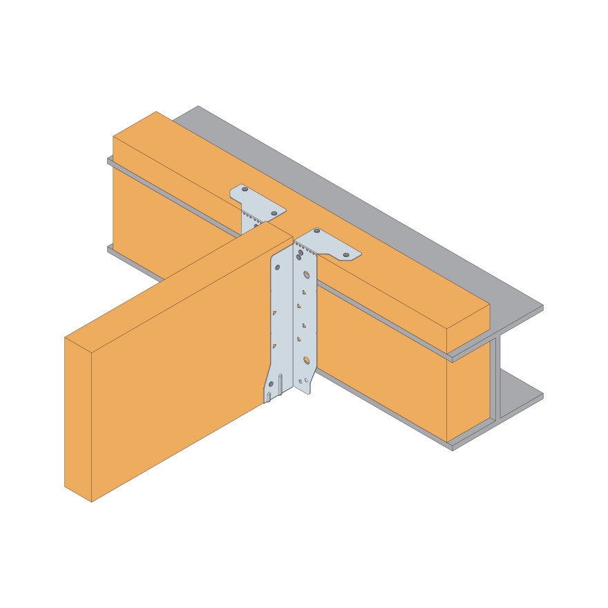 Etrier pour poutres en I 91x300mm - ép 0.9 - 4