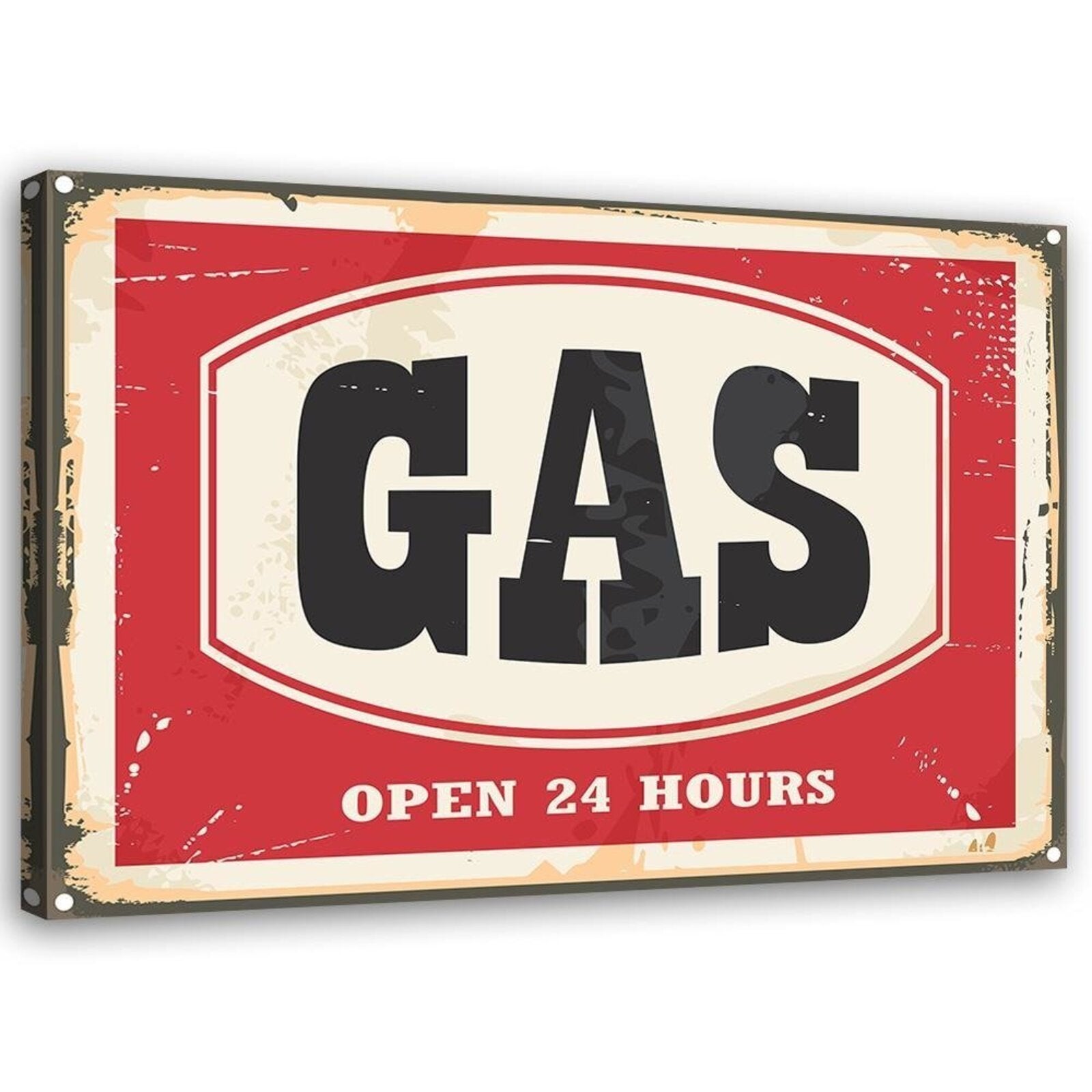 LUCKYLINDE Plaque en métal gaufré adaptée pour les amateurs d'AGIP, atelier, garage, station d'essence, voiture ancienne, 20 x 30 cm (AGIP