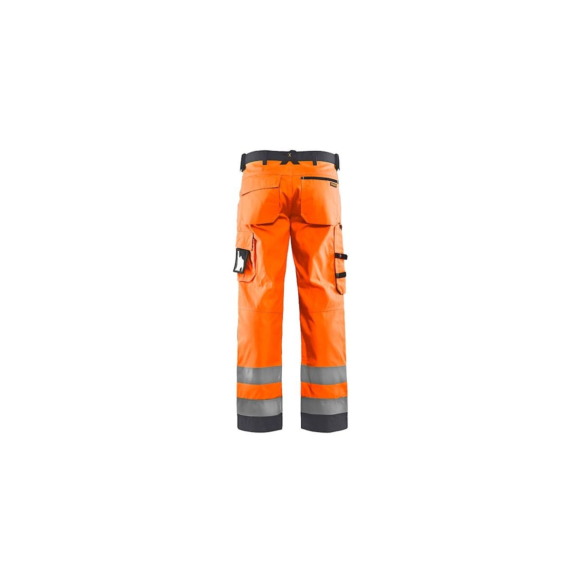Pantalon artisan haute visibilité Orange fluo/Gris anthracite - Blaklader - Taille 42 - 2