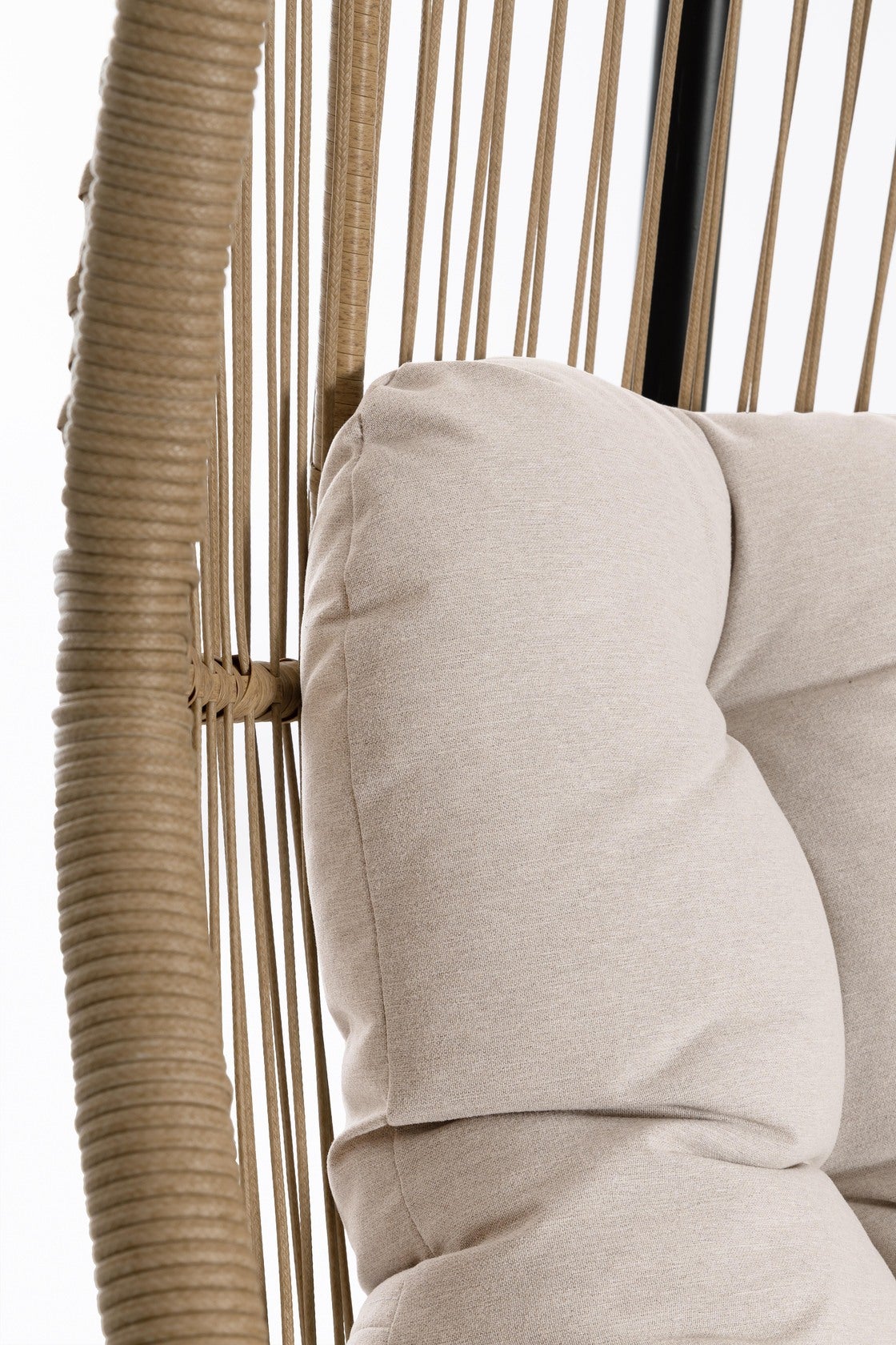 Chaise suspendue avec coussin 