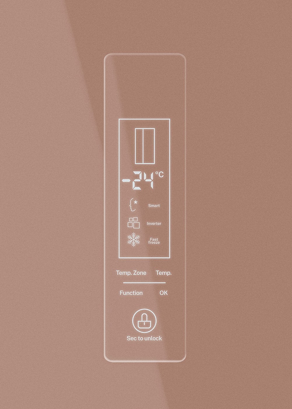 CREATE - FRIDGE STUDIO SIDE BY SIDE 550 - Réfrigérateur Side by Side 550 L No Frost- Moka - 8