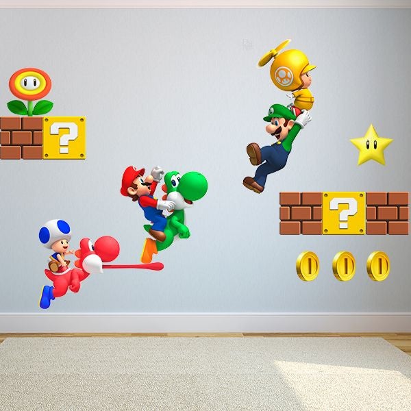 Adhésif Super Mario Bros 130x70 cm