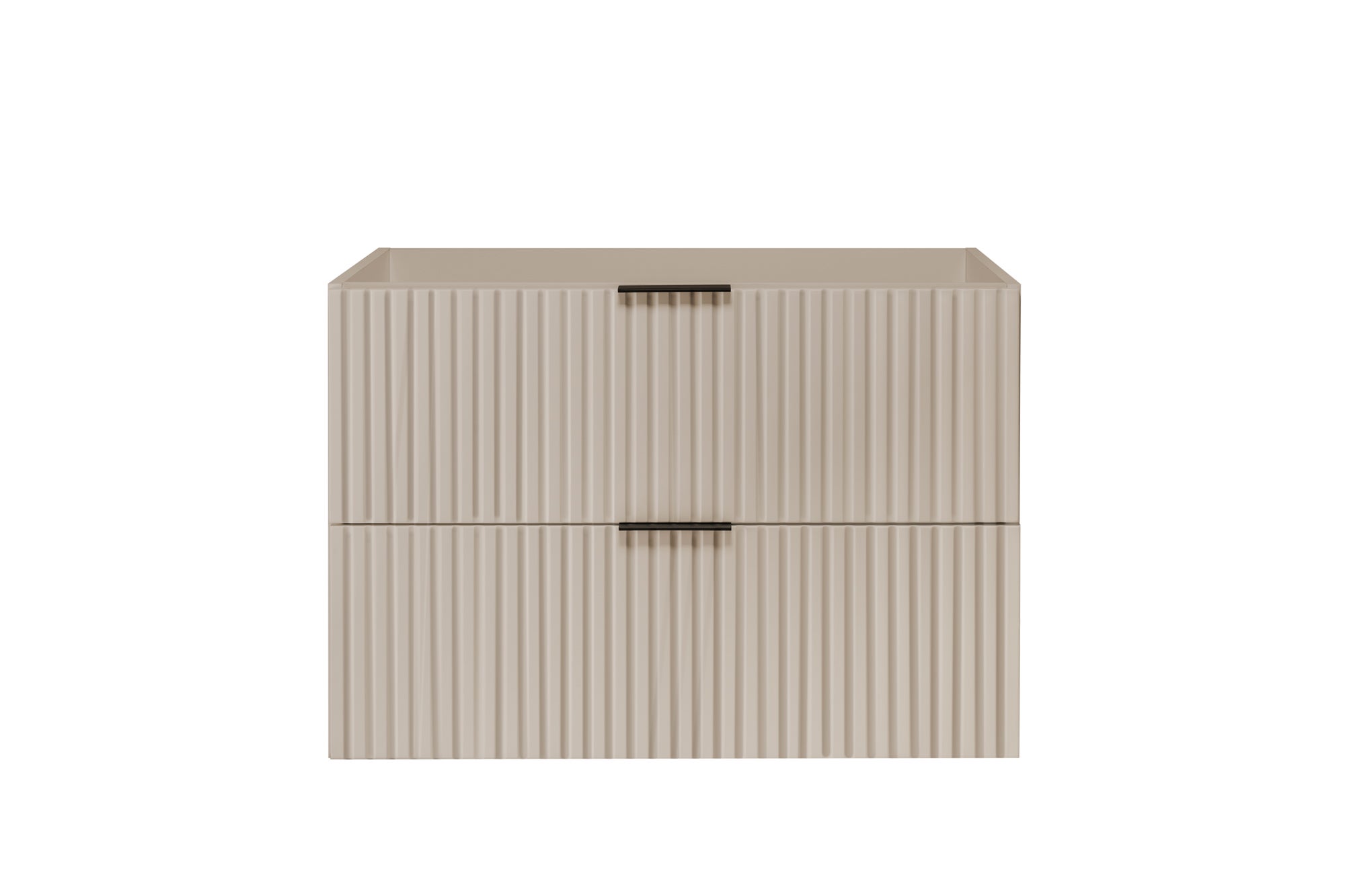 Meuble suspendu sous lavabo FLOW cachemire 80 cm - 3