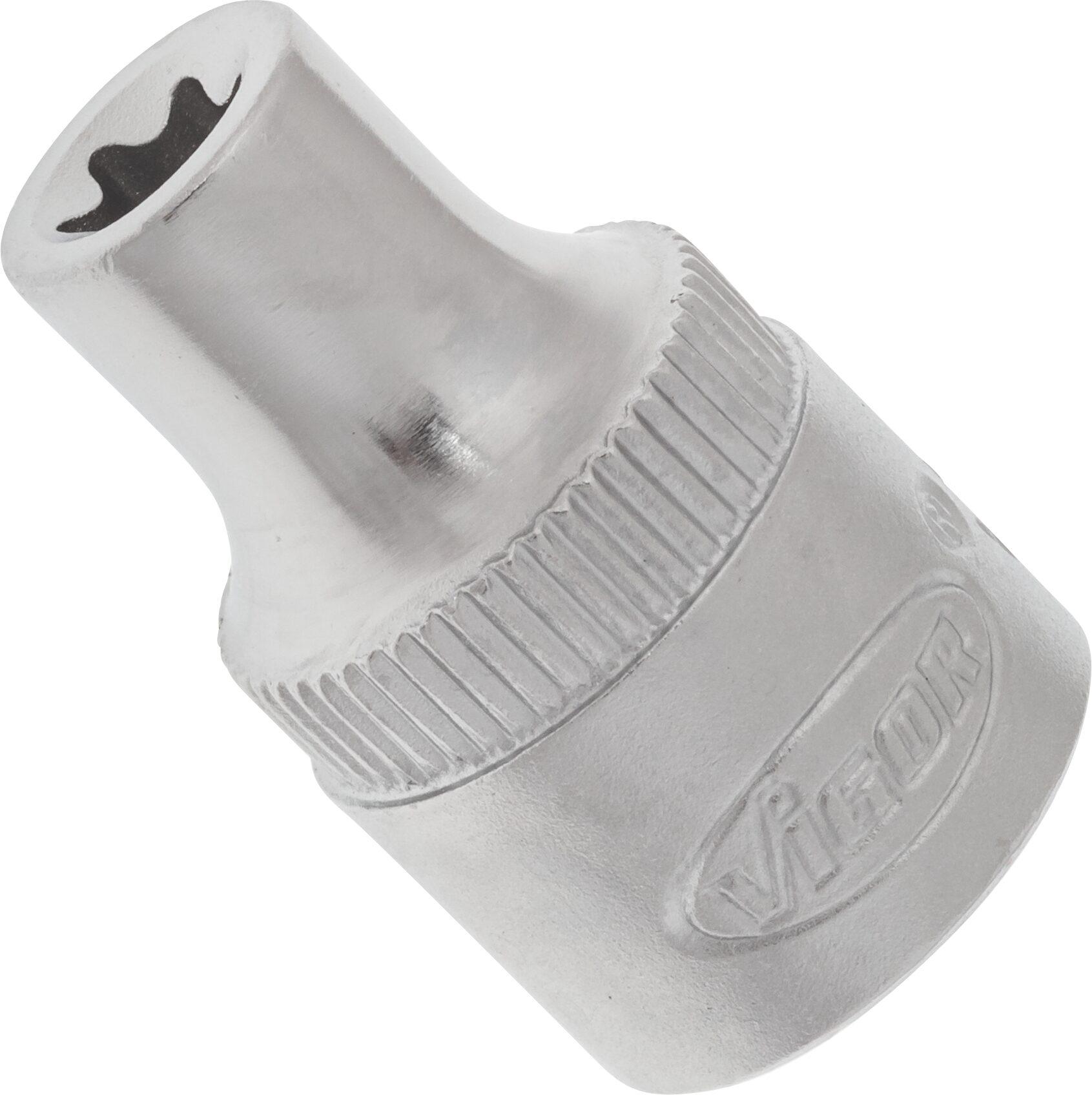 VIGOR Douille à 6 pans ∙ V2422N ∙ Carré creux 1/4 pouce (6,3 mm