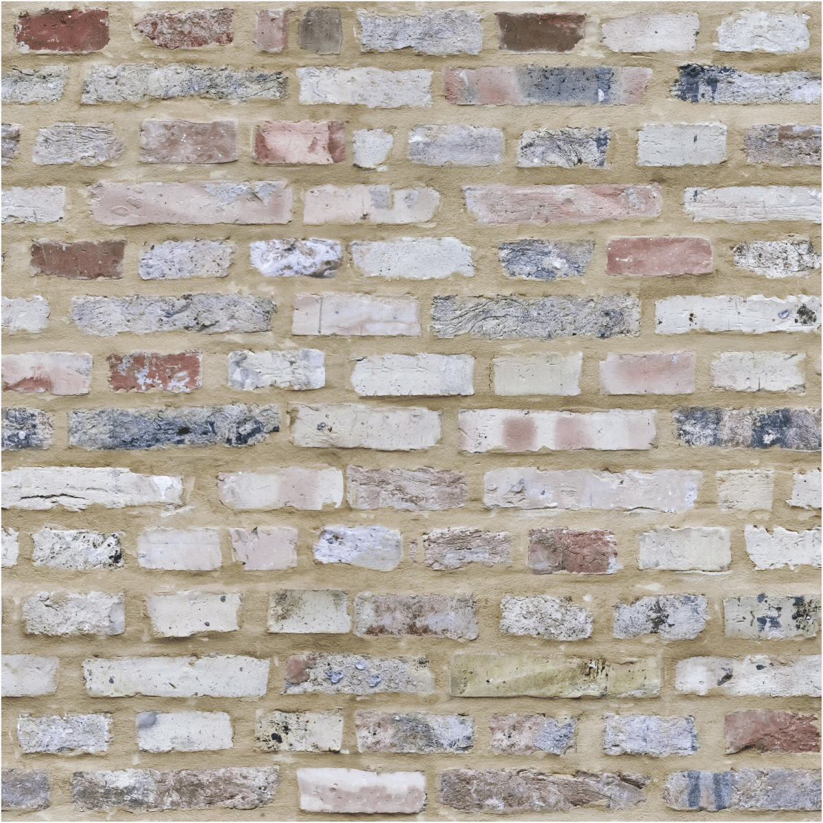 Adesivi mattoni di Leeds - Sticker adesivo - adesivi murali - 30x30cm - 2