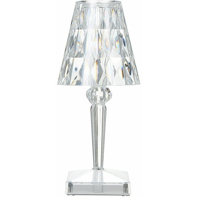 Lampe De Table En Cristal De Diamant, Par Usb, Temperature/Luminosite Reglables, Type Tactile De Batterie Au Lithium - Avec batterie, type tactile