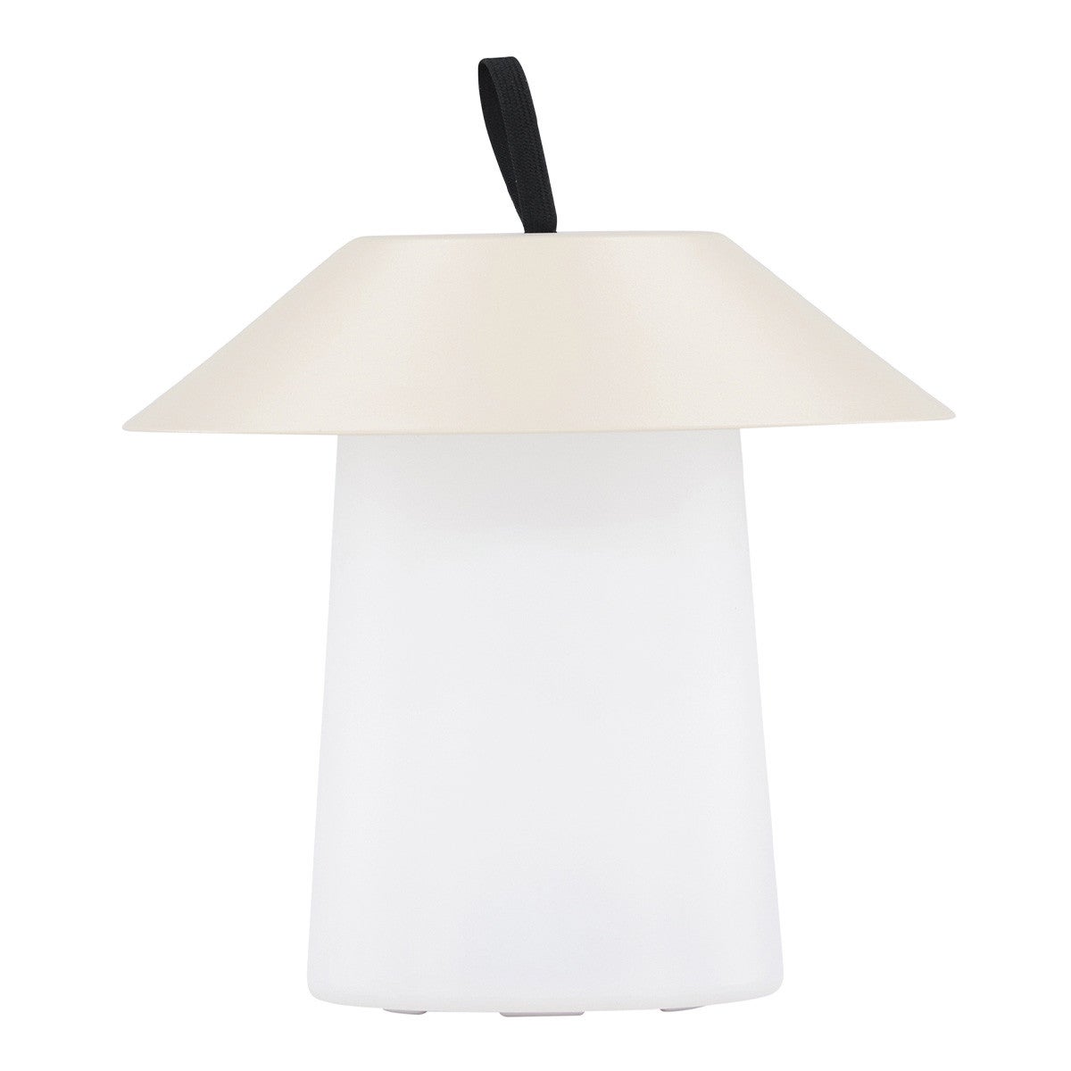 Rubu lampa stołowa LED na zewnątrz beżowy.