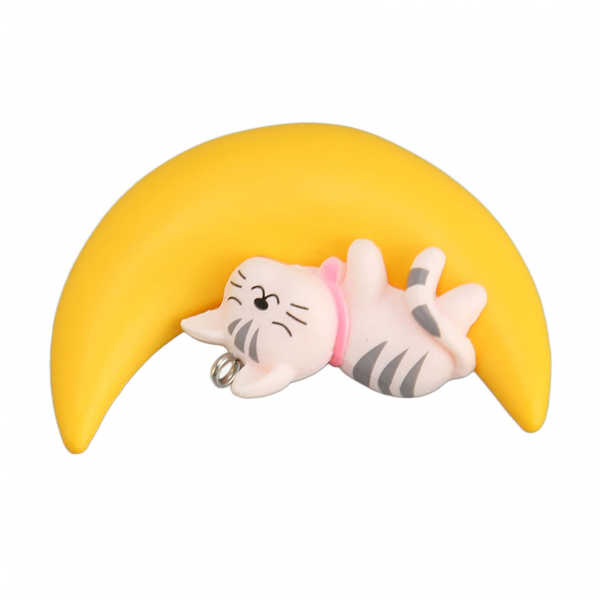 Decorațiuni plutitoare pentru acvariu Moon Safe, decor rafinat cu animale drăguțe din lună pentru accesorii de acvariu