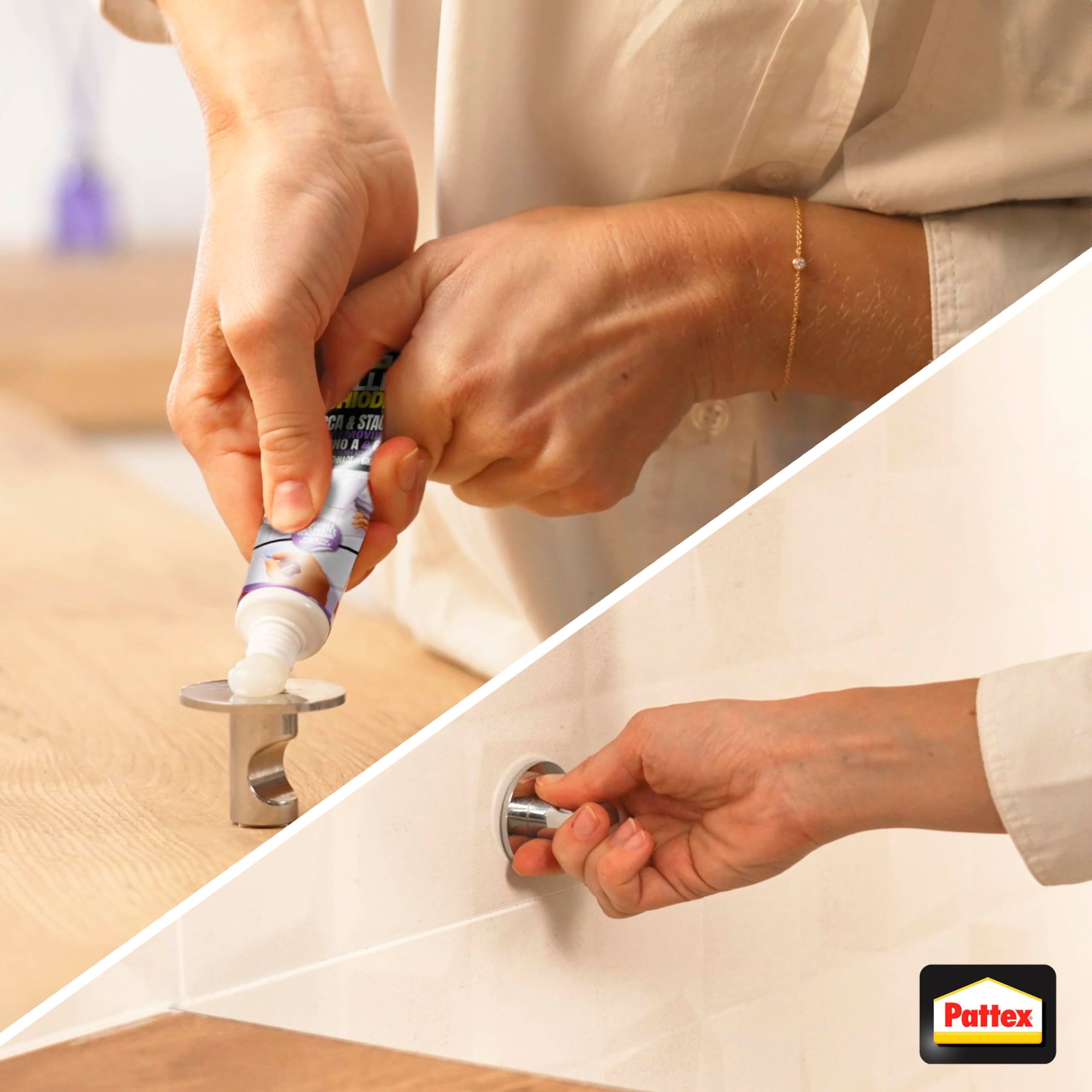 Pattex Spray Adesivo Istantaneo 200ml - Forza Extra Per Interni, Trasparente E Super Rapido - Foto 11