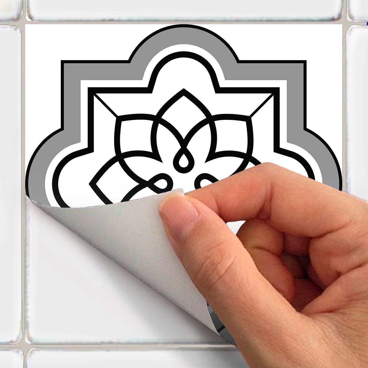 9 adesivi piastrelle azulejos conreza - Sticker adesivo - adesivi murali - 9stickers15x15cm - 4