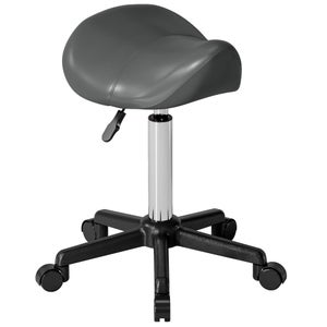 Sgabello Massaggio Rotondo Girevole Rotolante Regolabile in Altezza in Pelle PU per Home Office Spa Sgabelli per Saloni Medici Sedia con Schienale Ruote-D Sgabello Massaggio Rotondo Girevole Rotolante Regolabile in Altezza in Pelle PU per Home Office Spa Sgabelli per Saloni Medici Sedia con Schienale Ruote-D