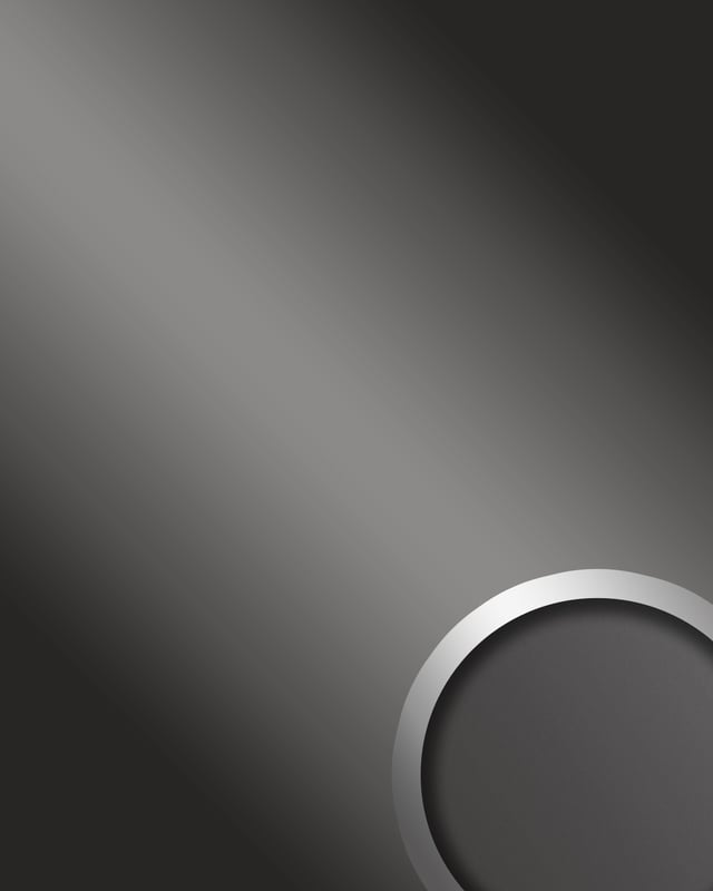 Pannello decorativo WallFace aspetto a specchio 13810 Fashion Grey AR autoadesivo grigio