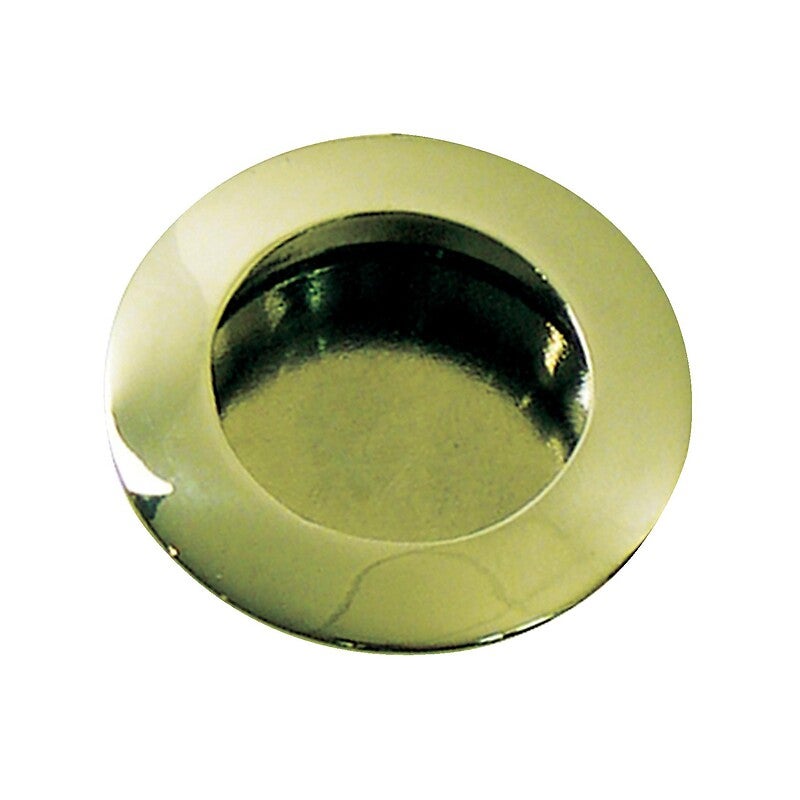 Poignée à encastrer ronde diamètre 40mm zamak chromé mate CADAP P0035 37S - 4