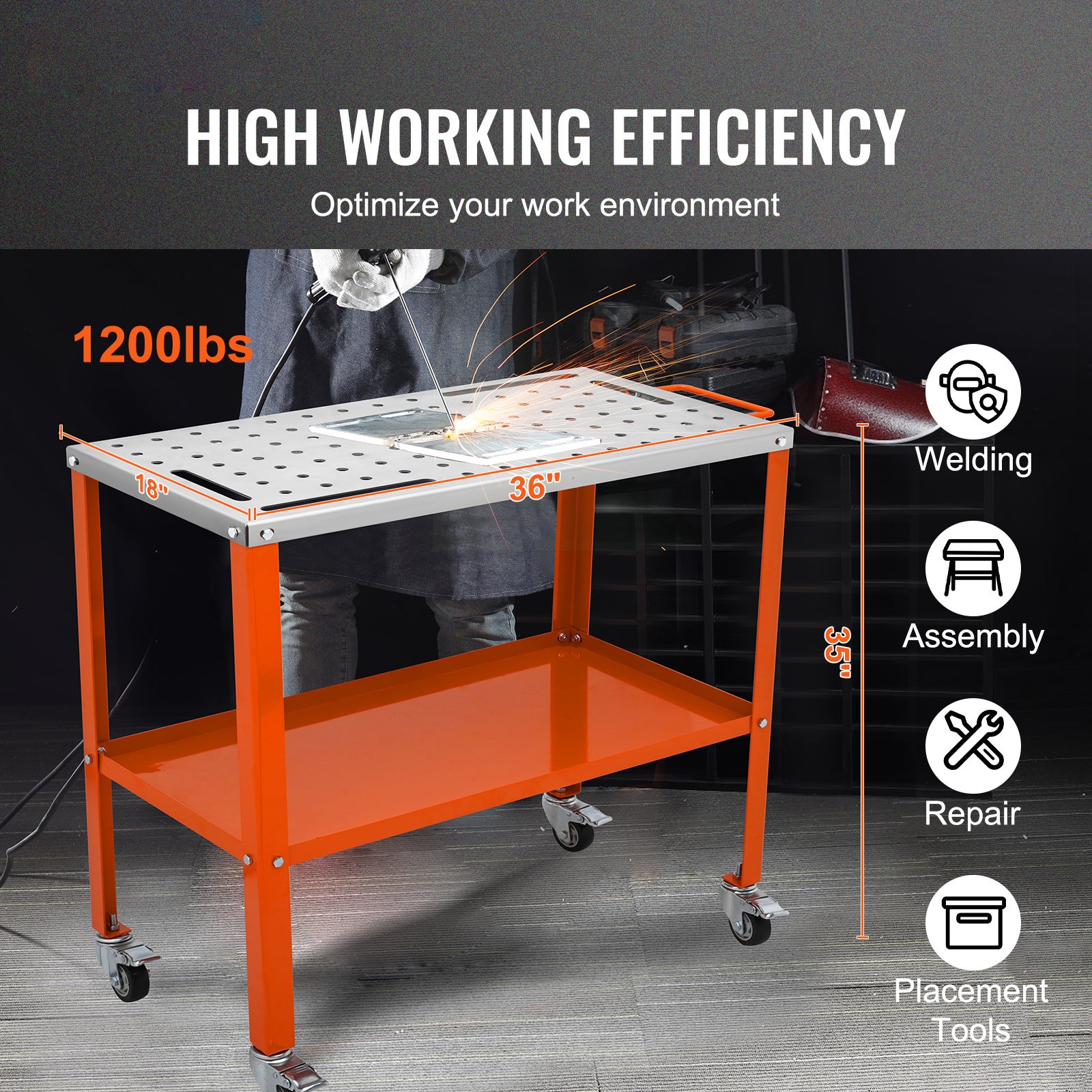 Table de soudage acier SucceBuy 36