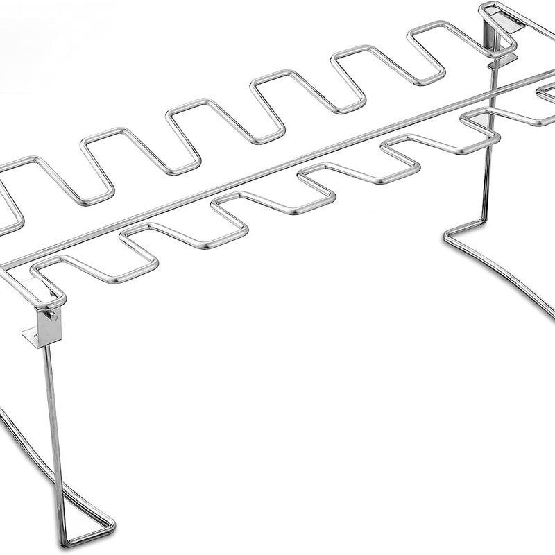 Ruszt na udka i skrzydełka kurczaka do piekarnika wędzarniczego - łatwy w użyciu - 14 otworów - przybory kuchenne