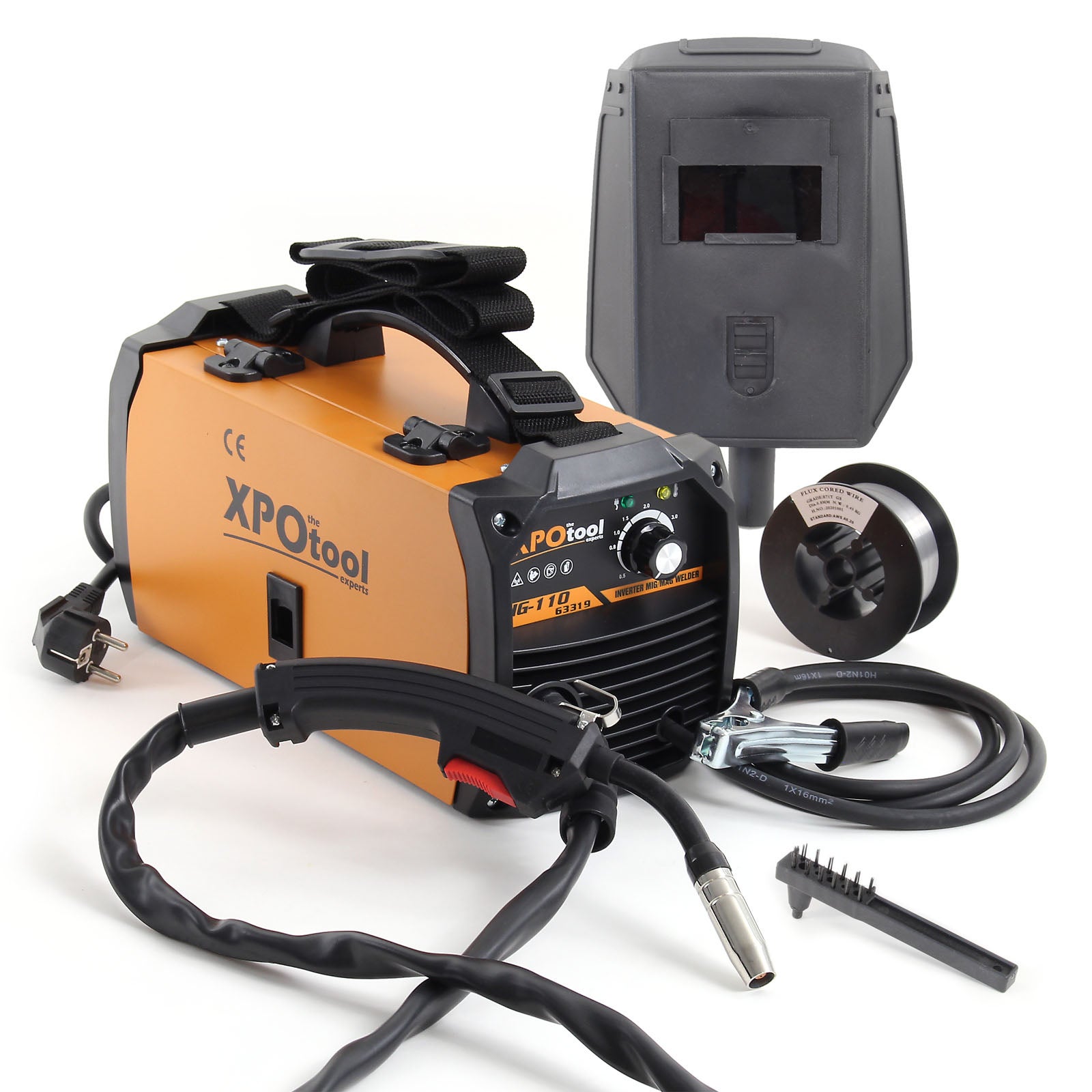 Röhr Poste à souder portable Inverter MIG-135A - MIG/sans gaz - 240 V - 135 A AC Röhr Poste à souder portable Inverter MIG-135A - MIG/sans gaz - 240 V - 135 A AC