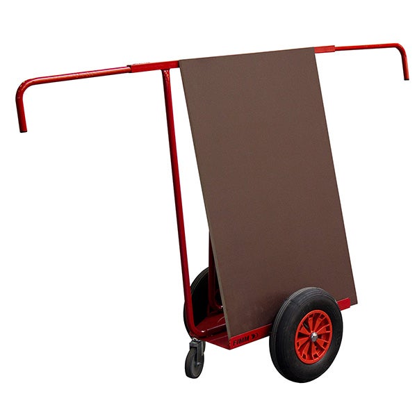 Chariot porte panneaux 300kg - Roues caoutchouc - 800000071 - 4