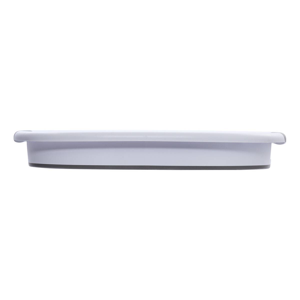 Corbeille à linge pliable 21l gris et blanc - 5five - 4