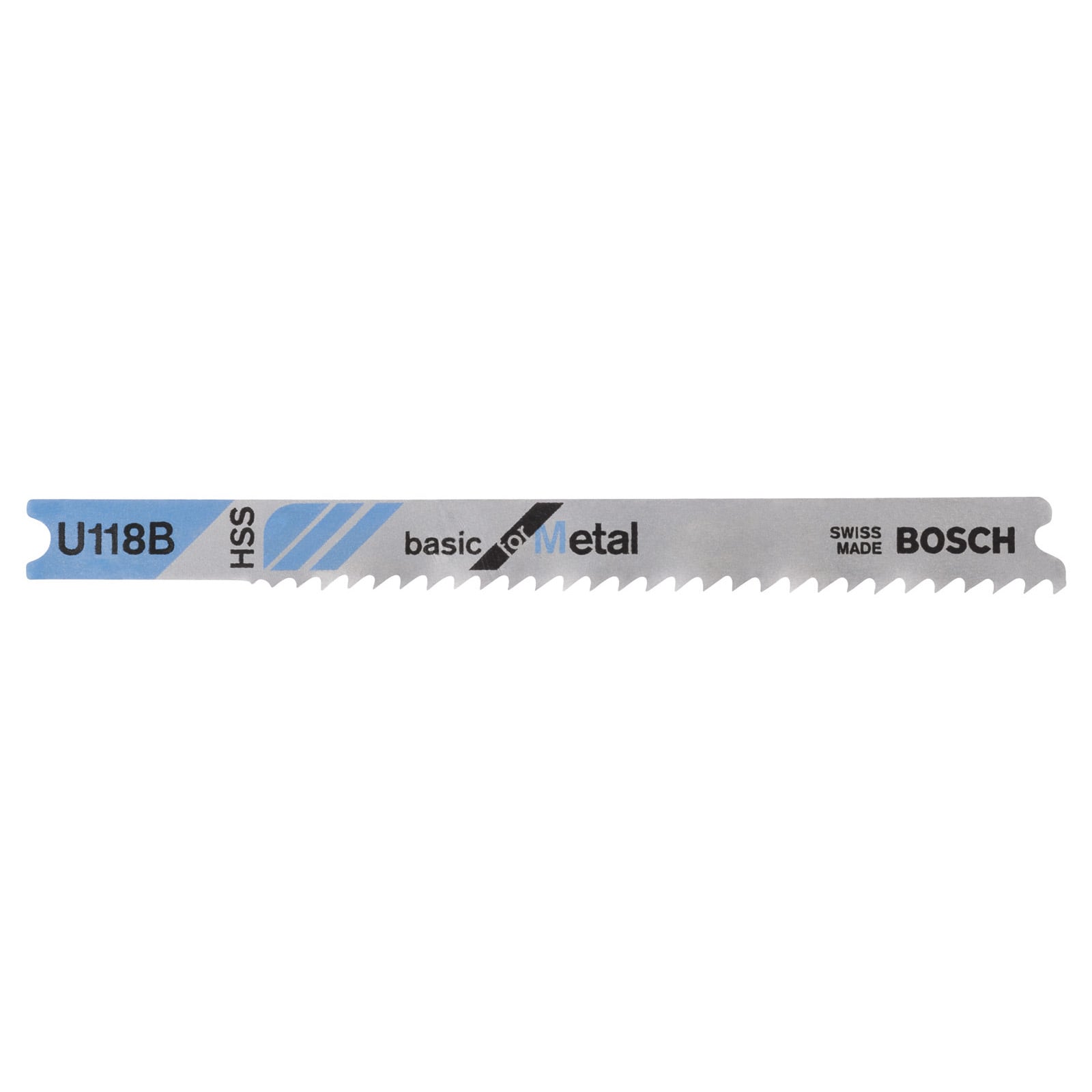 Bosch 3x Brzeszczot do wyrzynarki U 118 B Basic for Metal - 2608631771 - 2
