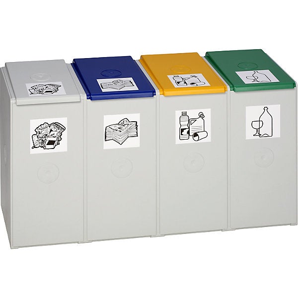 RMAN Contenitori Plastica Con Coperchio, Scatole Plastica Con Coperchio