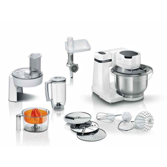 Bosch mums2ew40 robot de cocina blanco 700w