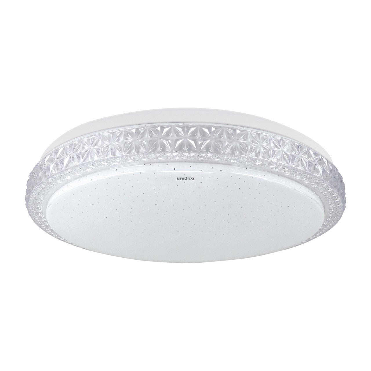 Plafon Pryzma okrągły biały LED 24W 3000K-6500K 1930lm wym: 8 x 39 cm IP20 tworzywo sztuczne Struhm