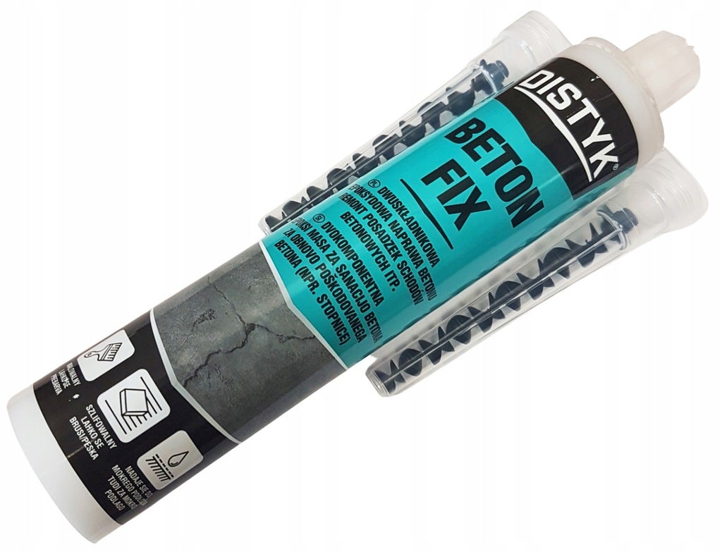 BETON FIX MASA NAPRAWCZA DO BETONU DISTYK Den Braven DWUSKŁADNIKOWA 480 g