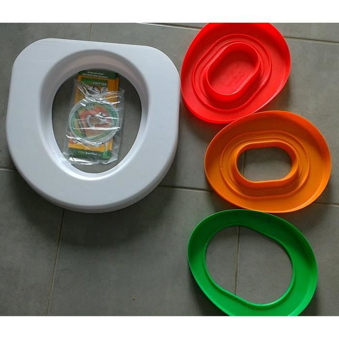 Kit D'apprentissage Toilette Pour Chat - Siège Anti-fuites, Non Collant, Pour Appartement Ou Salle De Bain (39x36,5 Cm) - 12
