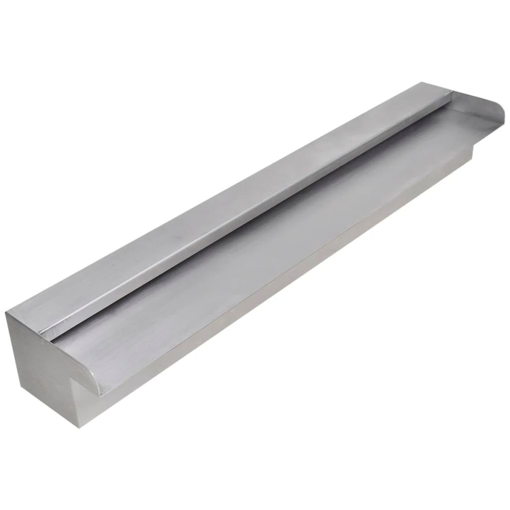 Lama ad acqua rettangolare 60 cm In acciaio inox per piscina | Leroy Merlin