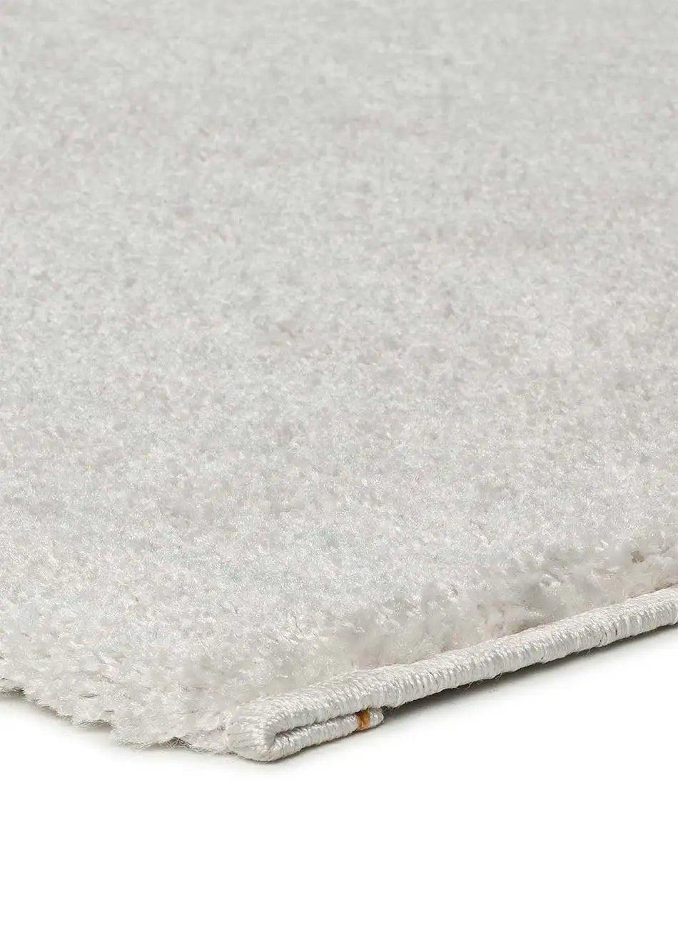 Tapete interior branco retangular 60 x 120 cm ATLAS shaggy liso - ATTICGO - 3