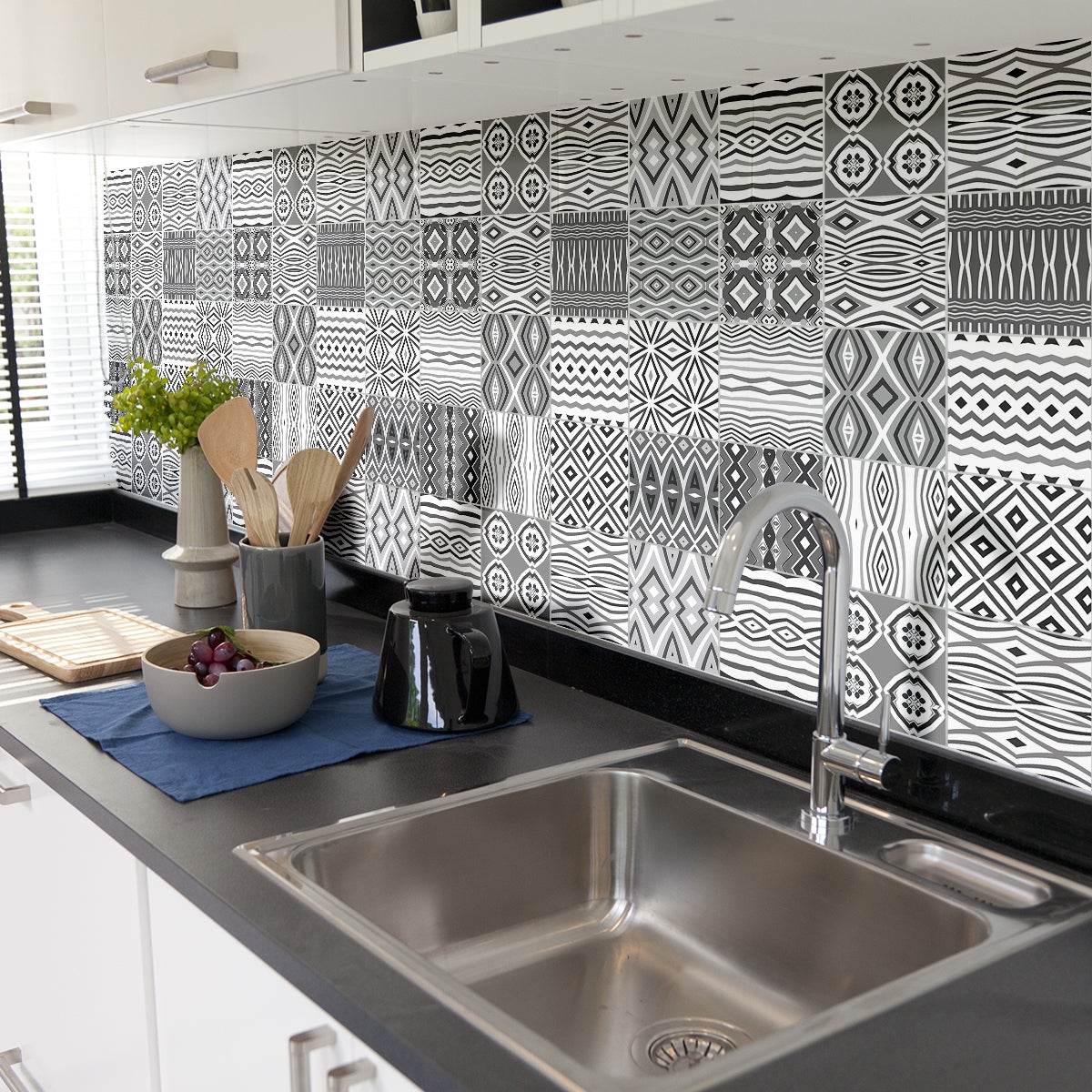 Stickers Carrelages Hexagones Sol Cube Bois Clair Anti-dérapant – Stickers Carrelage Stickers Carrelages Sol