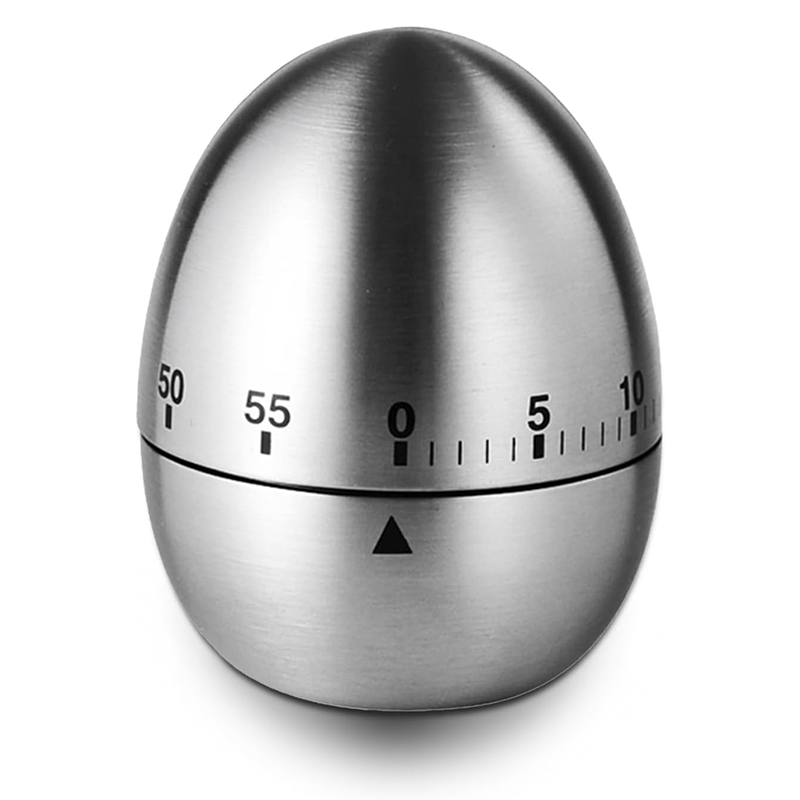 Confezione Da 2 Timer Meccanici Da Cucina A Forma Di Fungo – 60 Minuti, Senza Batterie, Allarme 70 DB, Per Bambini E Adulti - 6