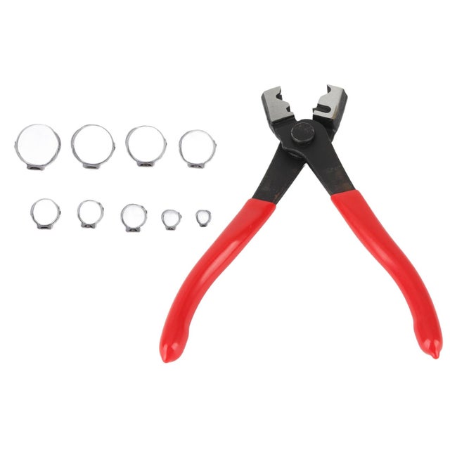 Kit 22pz Fascette Stringitubo per Auto Regolabili Metalliche Inox con Pinza