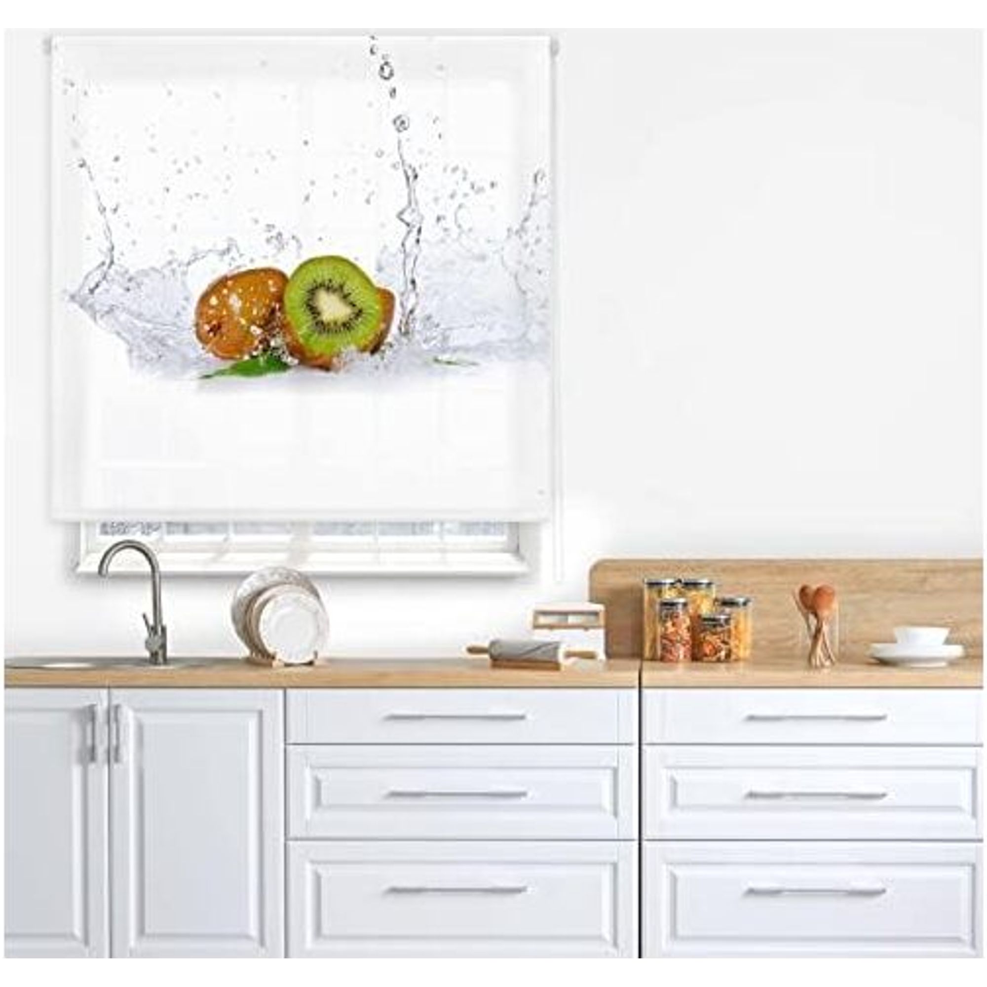 ECOMMERC3 | Tenda a Rullo Digitale Traslucida Misura 110x180 - Tenda a Rullo Traslucida in Tessuto Misura 107x175 - 2