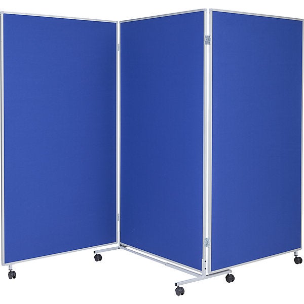 Lavagna Bianca Pieghevole Emraw 91x121 Cm: Triplo Pannello Da Tavolo Per Scuola E Presentazioni. Leggera E Portatile
