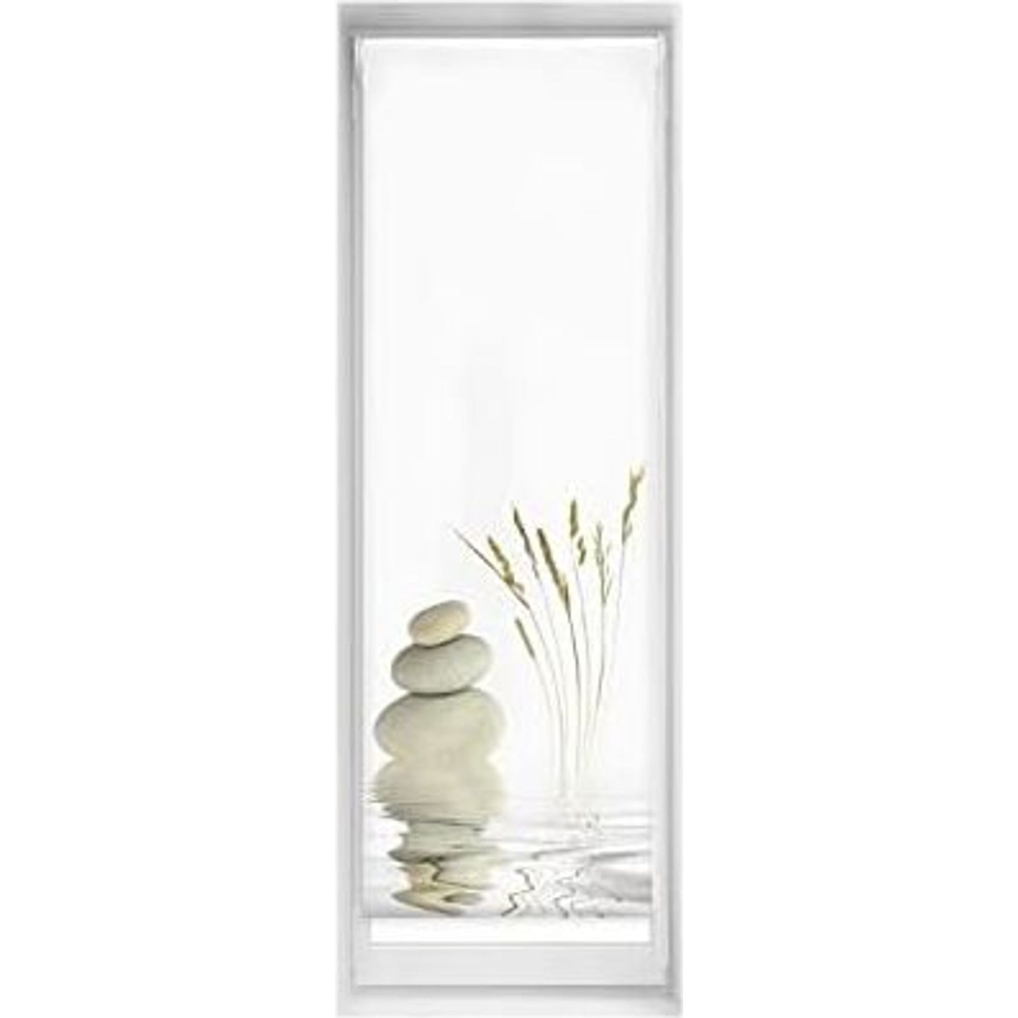 Estor estampado easyfix - estor sin herramientas tamaño 50x150 - estor sin taladro color serenidad | blindecor