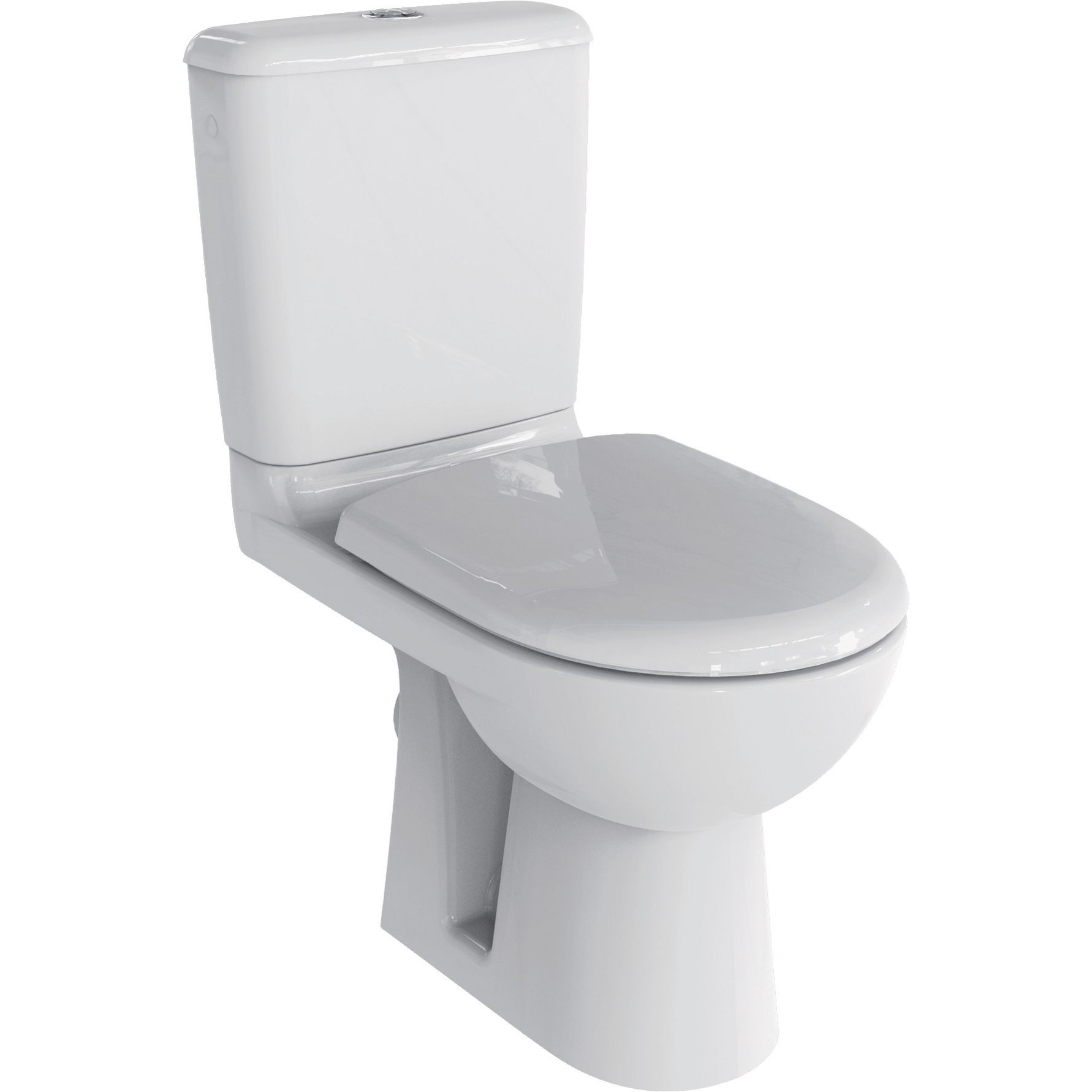 Pack WC au sol sortie horizontale avec abattant PRIMA GEBERIT 83253201 Leroy Merlin