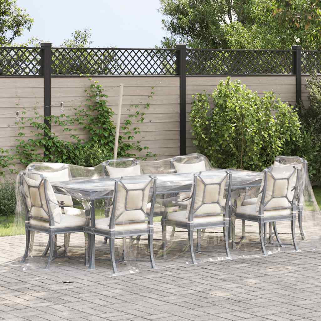 Telone Trasparente con Occhielli 6x10 m in PVC