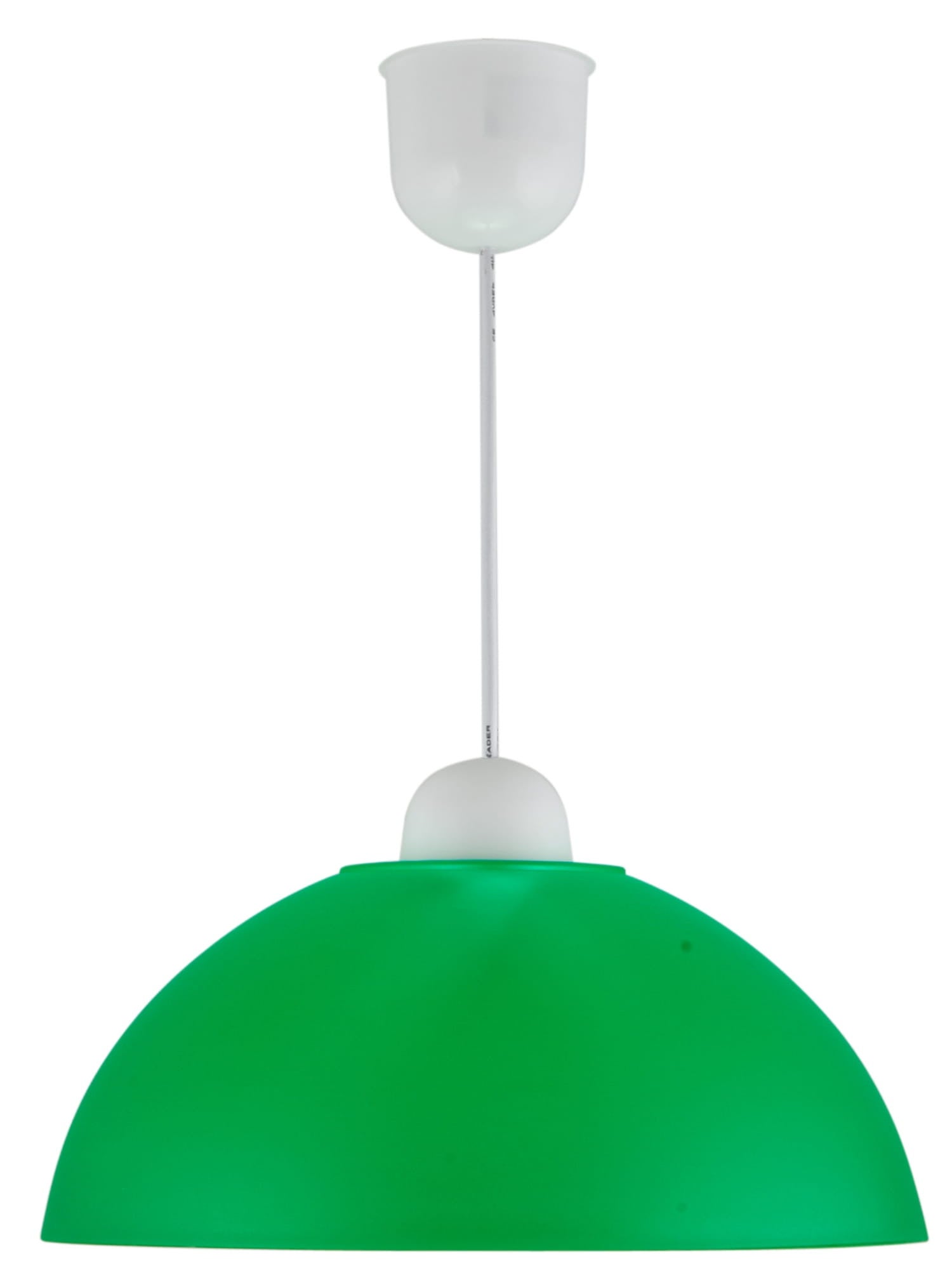 Lampa wisząca Mika biało-zielona 1xE27x60W wym: 105 x 28 x 28 cm tworzywo sztuczne Candellux