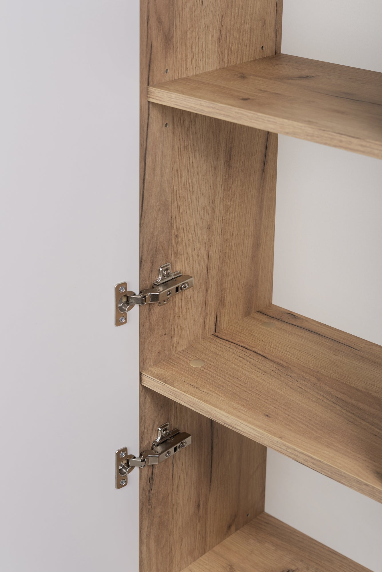 Meuble colonne suspendu de salle de bain FLOW chêne 35 x 136 cm - 10