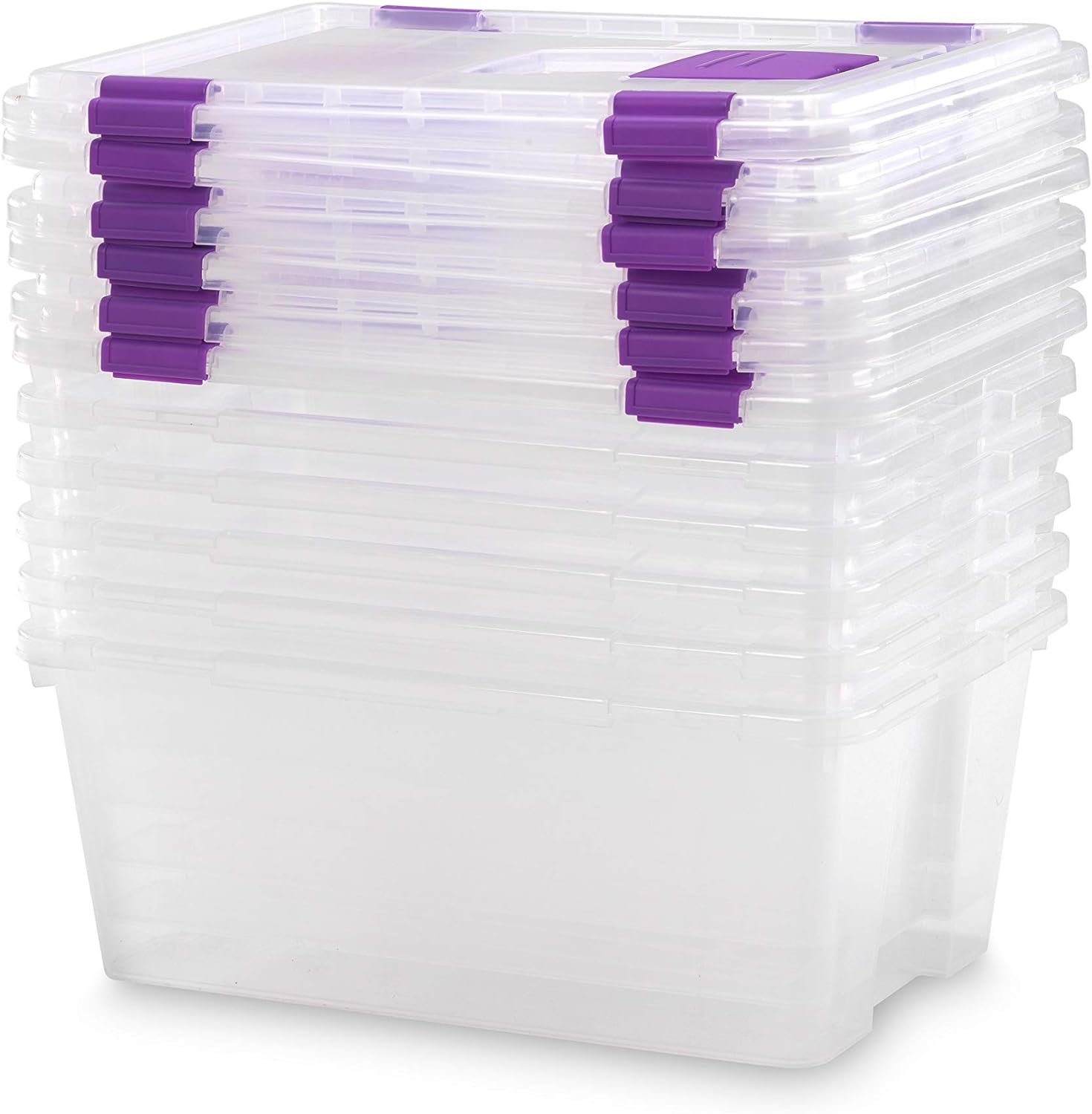 TODO HOGAR Caja Plástico Almacenaje Transparente unidades