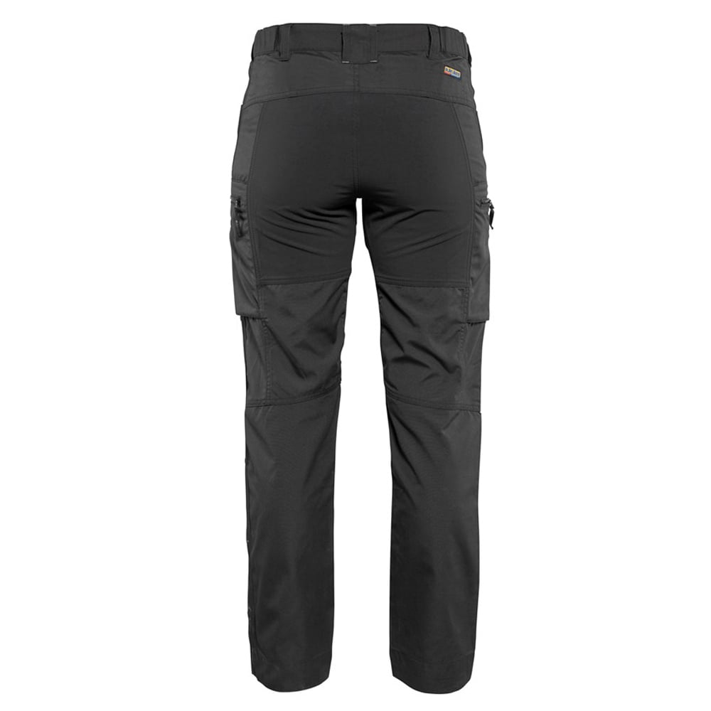 Pantalon de travail services stretch femme Blaklader polycoton Gris Foncé / Noir 46 - 2