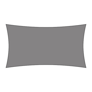 Voile D'ombrage Rectangulaire 60x380 Cm - Protection UV Et Imperméable, Avec œillets Et Cordes - Pour Terrasse, Jardin, Balcon (bleu Foncé)