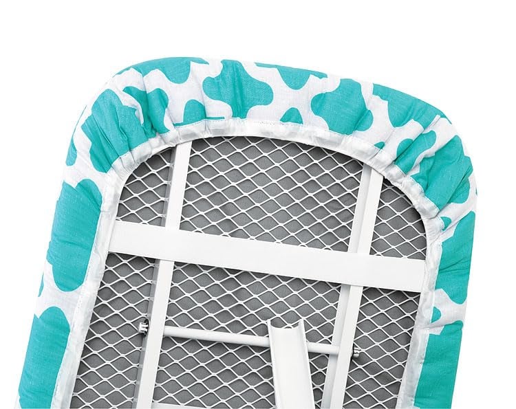 Whitmor Copriasse da Stiro Reversibile e Cuscinetto, Colore: Turchese, 54 x 15 cm - 8