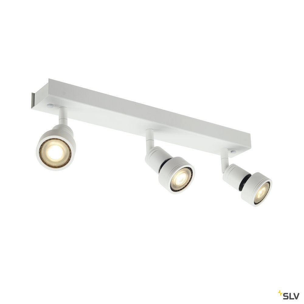 SLV 1001869, PURI TRACK SPOT QPAR51 Glas Weiß 50W Inkl. 1P.-Adapter