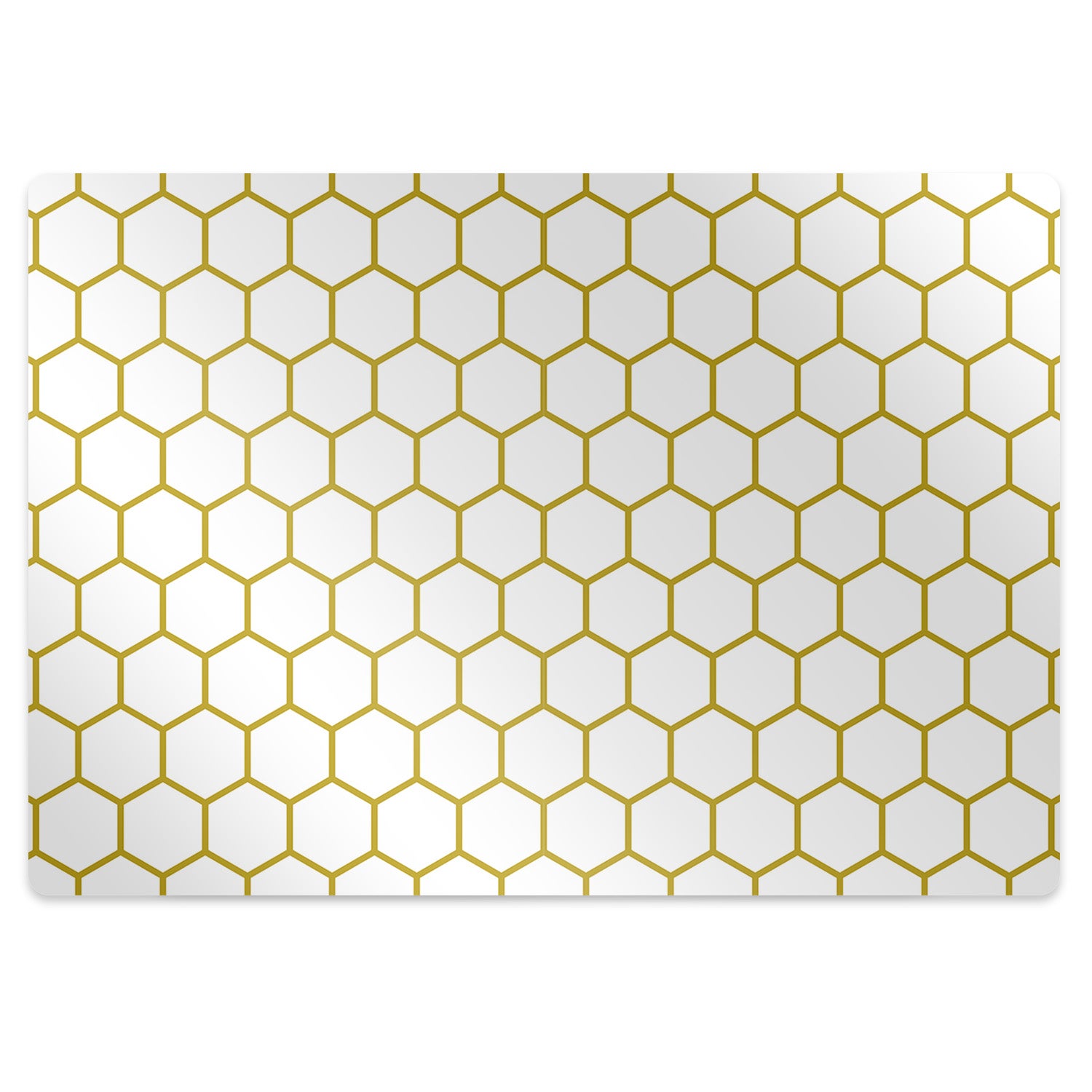 Mata ochronna pod krzesło, Plastry miodu 100x70 cm klasyczna – Tulup - 2